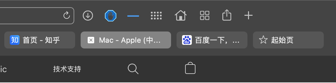 苹果macOS系统，全新Safari浏览器，很难适应颜色的变化