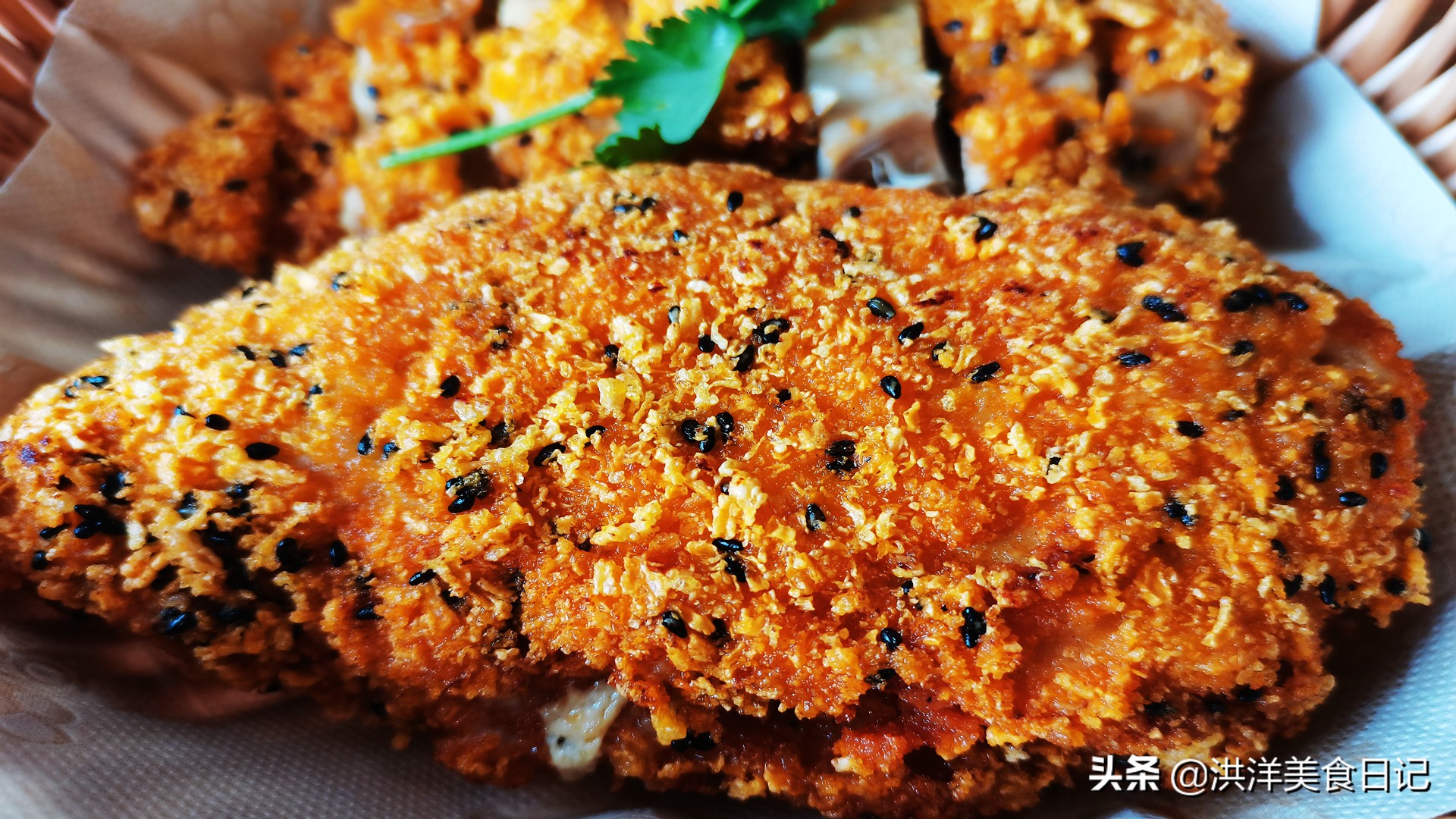 成本只需10块钱的爆浆鸡排，在家就能做，简单实惠，满满的芝士