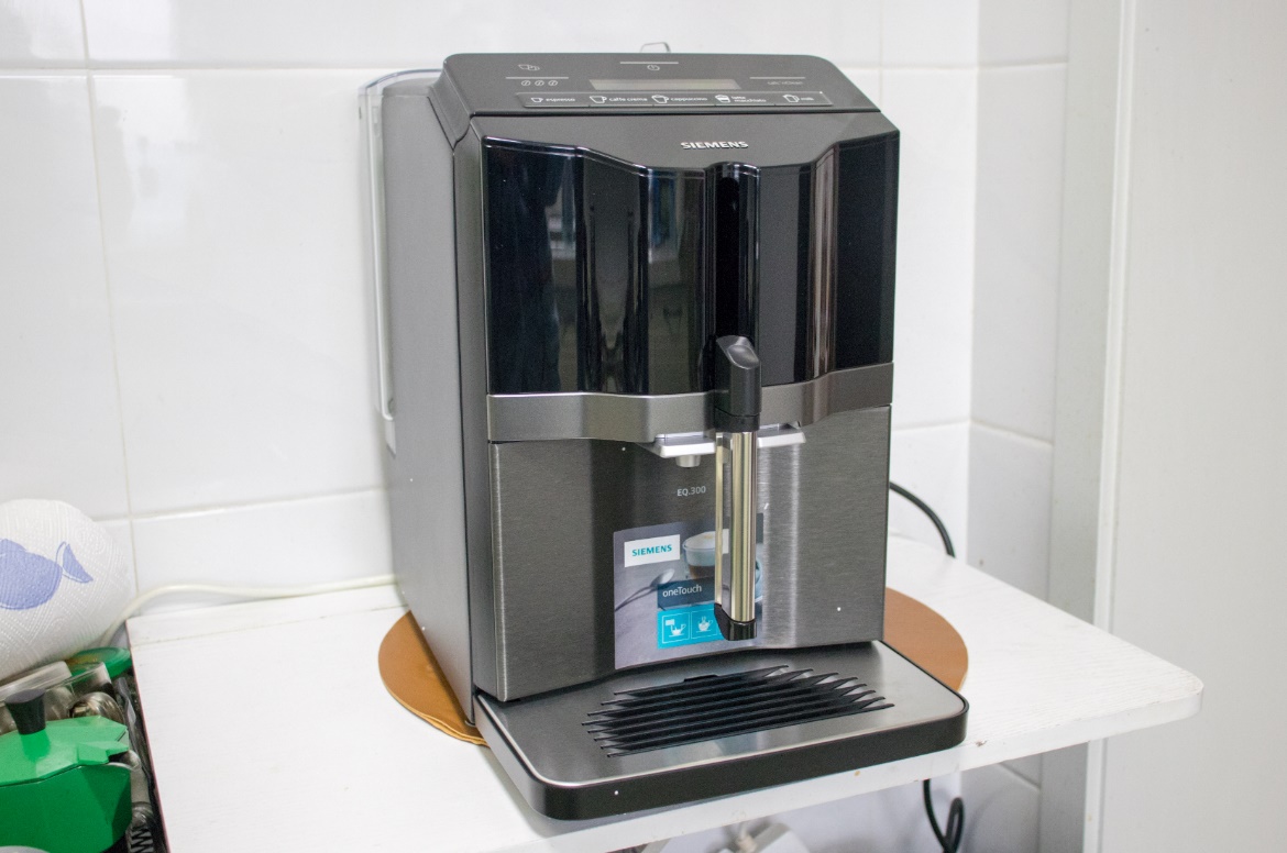 你值得一个全自动咖啡机——西门子EQ.300