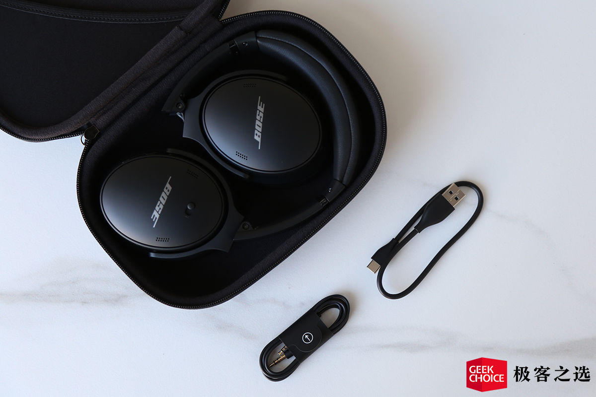 Bose QC45 体验：降噪风格微调音质稳中有升，冬日通勤神器