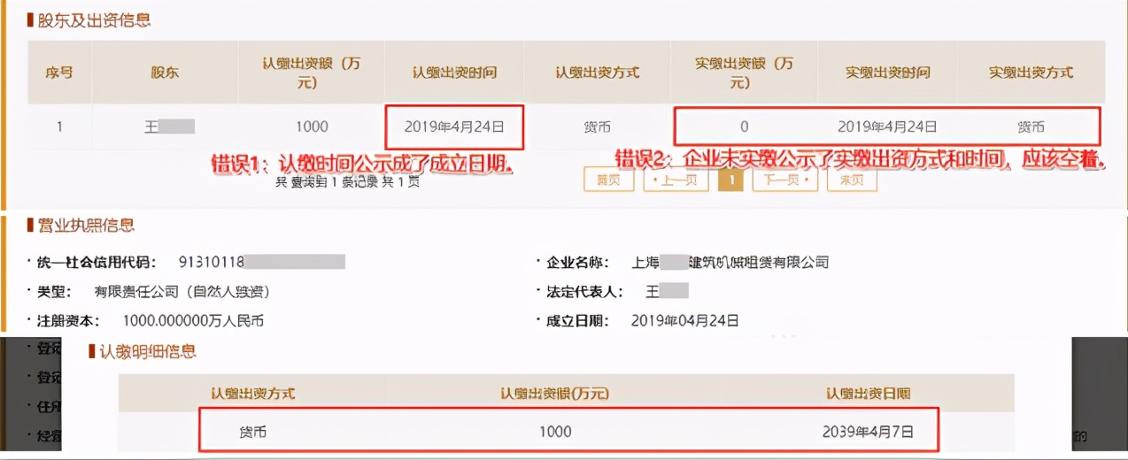 企业2020年度工商年报内容须知、操作手册以及常见错误实例