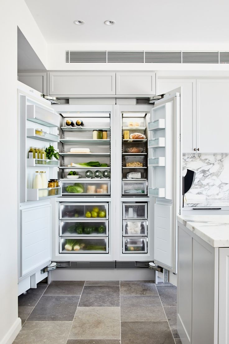 有钱人都给餐边柜内部做隐形冰箱了，好看又不占空间，羡慕