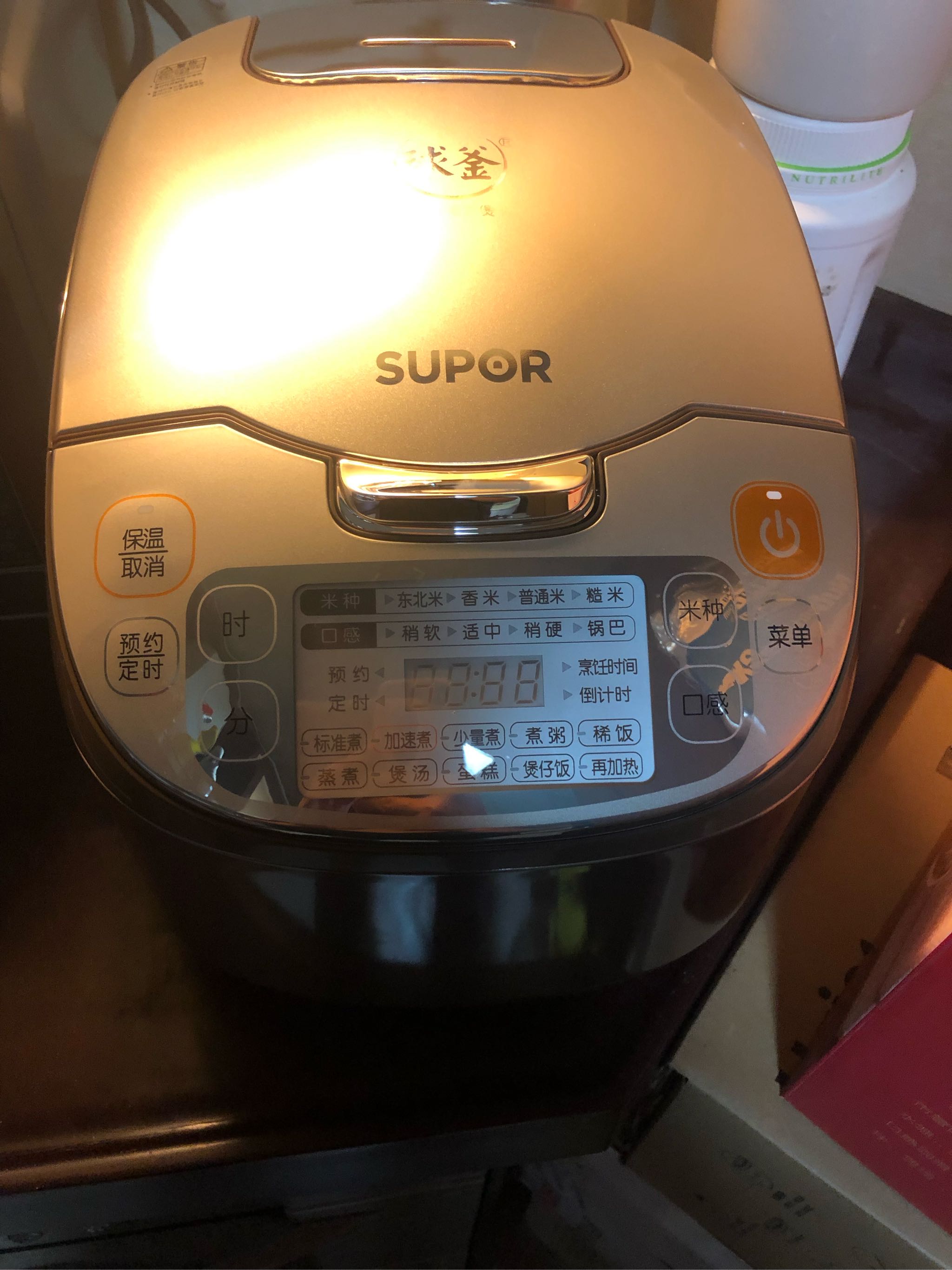 苏泊尔电饭煲5L大容量家用智能使用介绍