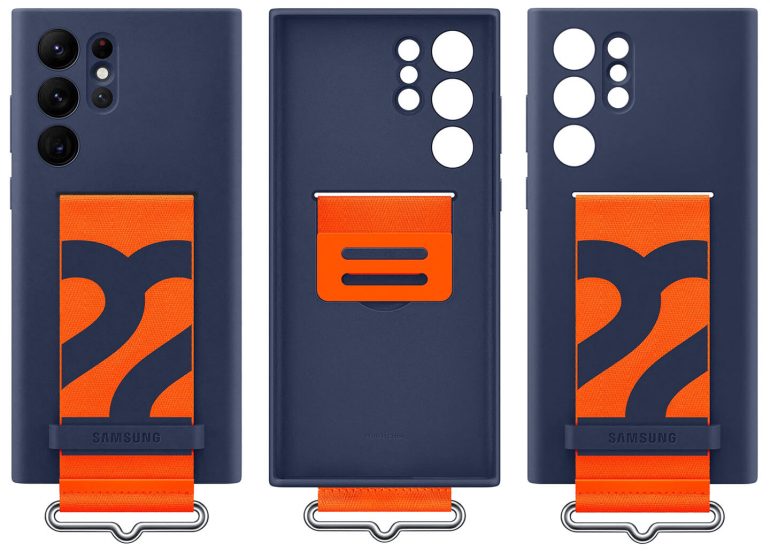 三星Galaxy S22 Ultra保护壳曝光，质感颇高，还配有支架