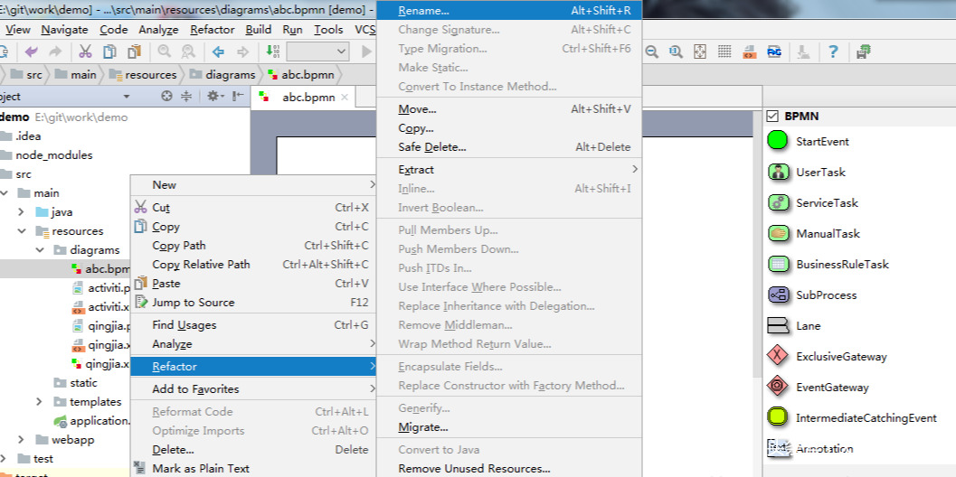 Java之道丨IDEA中安装工作流activiti并使用