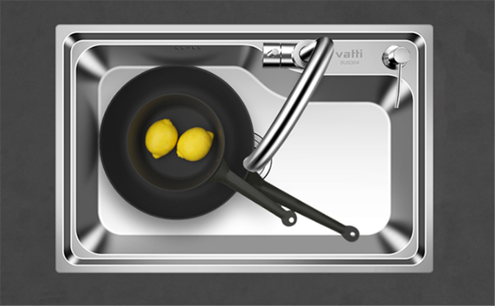 厨房水槽挑选有窍门，小户型单槽真的没有疑问