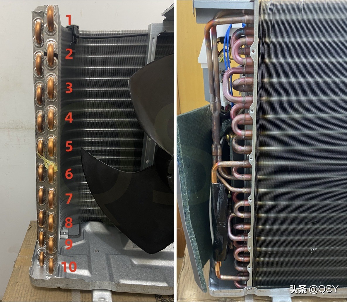 拆三菱电机空调ZHJ 或许是制热最强的1.5匹 实测68度高温风