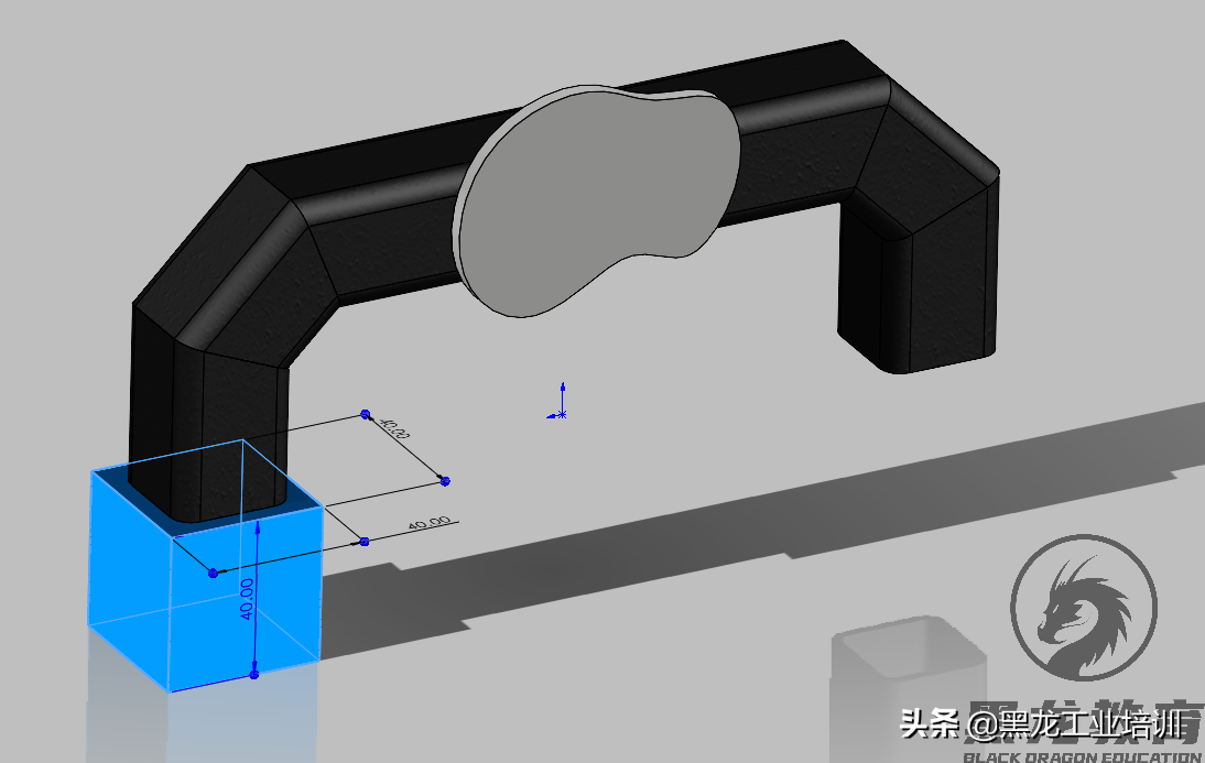 用solidworks绘制一款广告牌