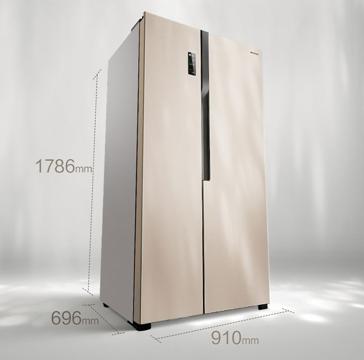 大降价，容声这款589L对开门冰箱不足3000元，每日耗电仅1度