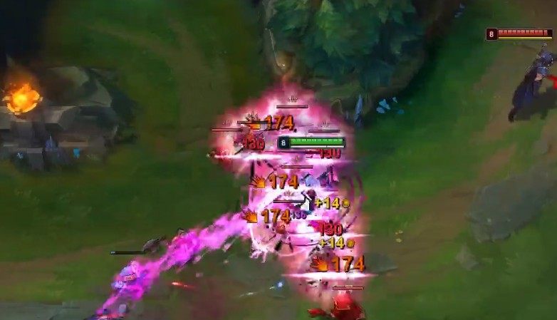 LOL：玩家用皮肤修改器恶搞亚索，网友：这也太花里胡哨了吧！