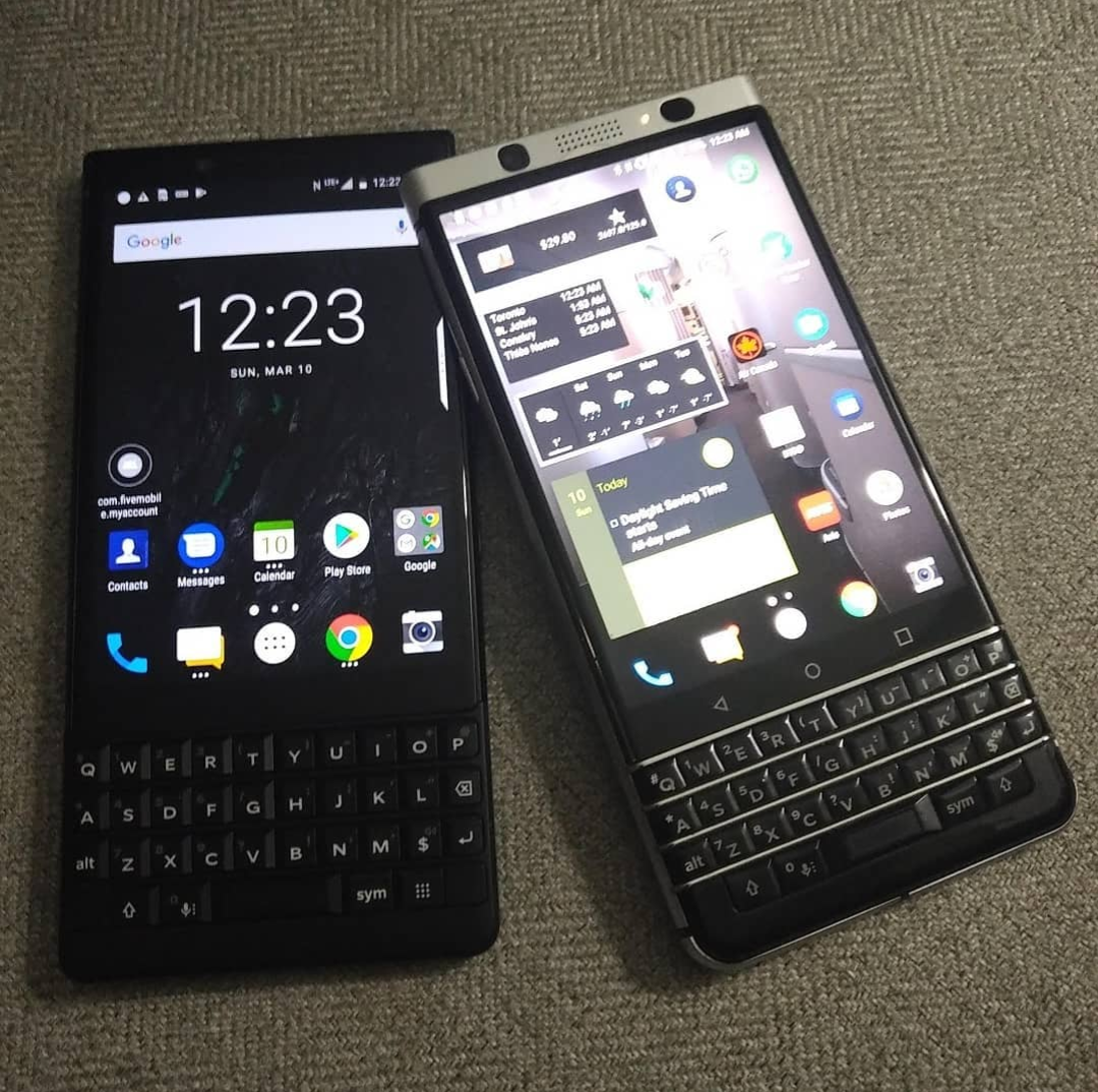 黑莓手机热门机型展示介绍（KEY2, PASSPORT, Q20...）