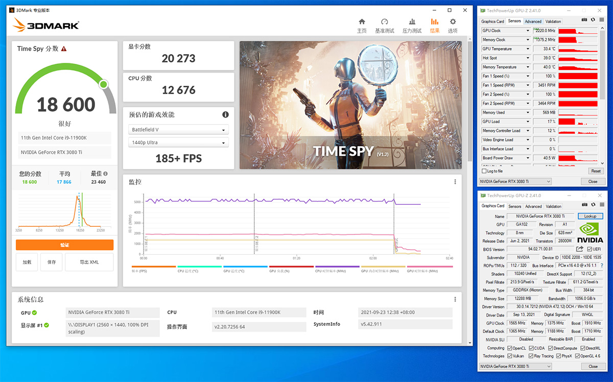 铭瑄RTX 3080 Ti iCraft GM OC显卡评测：能与顶流相竞争的旗舰级产品