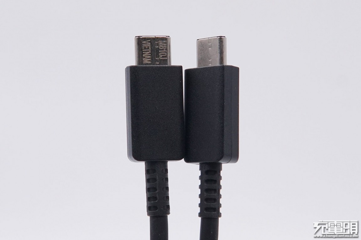 拆解报告：SAMSUNG三星45W充电器原装CC线缆