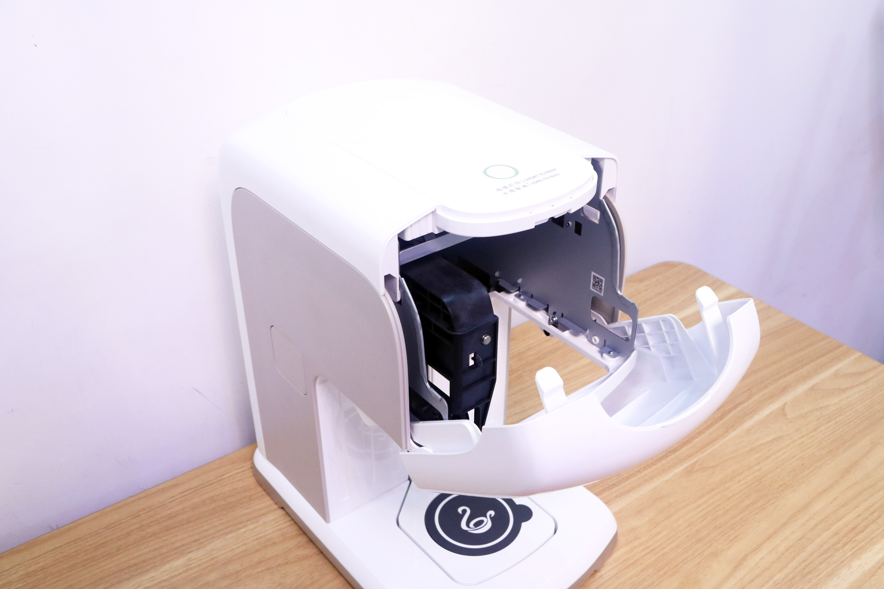 将爱印在美食上，映美拉花打印机让你大胆说出爱，传递真情与感动