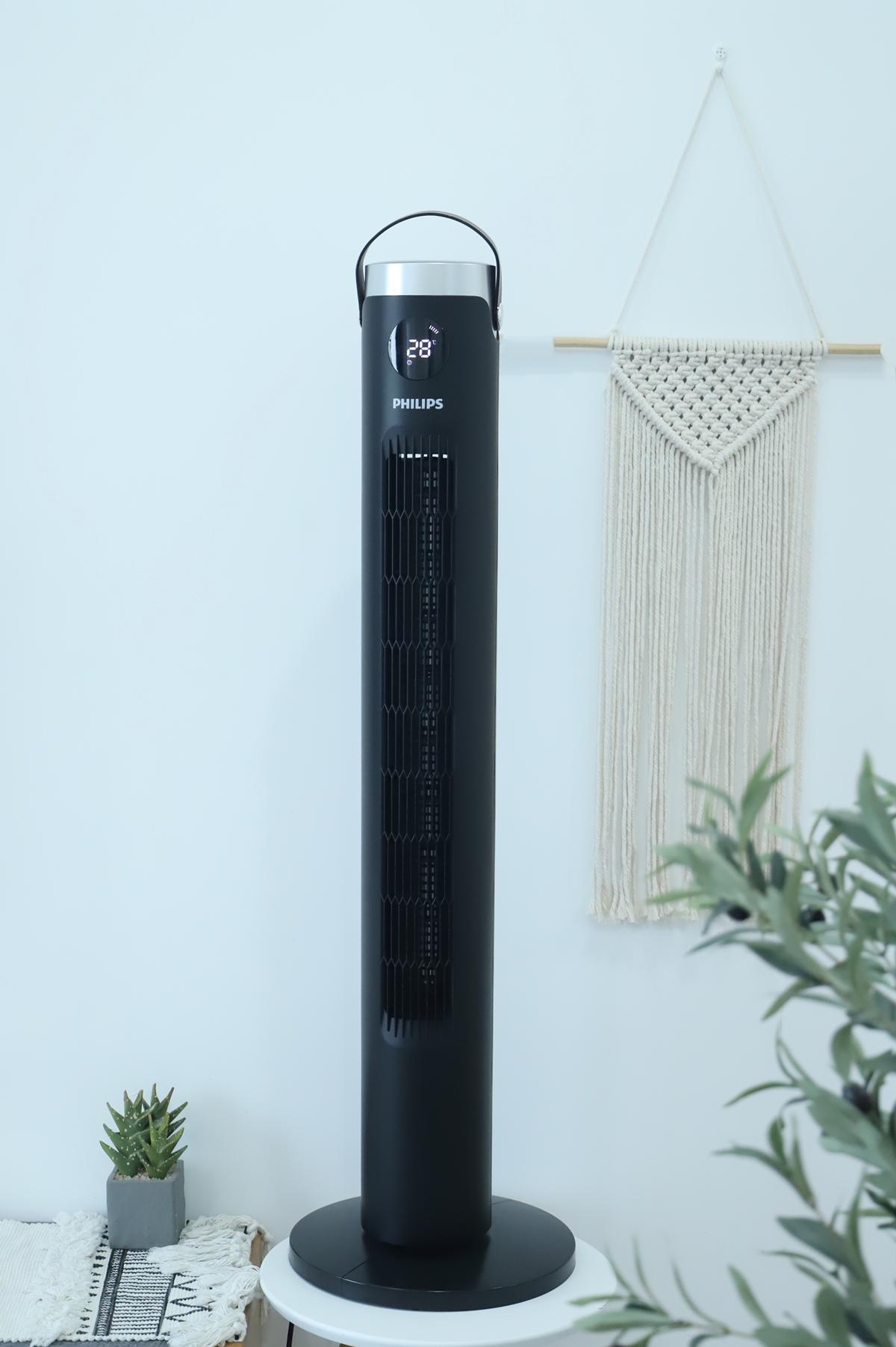 夏日清风静享舒爽，飞利浦智能塔扇体验