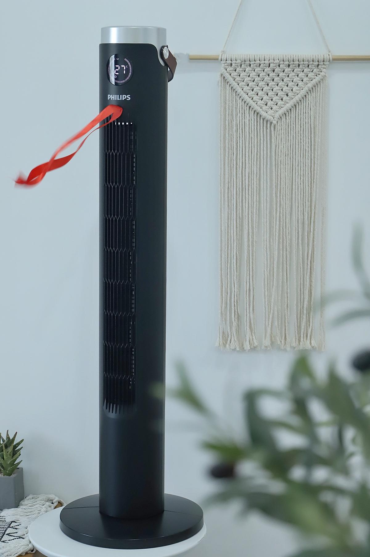 夏日清风静享舒爽，飞利浦智能塔扇体验