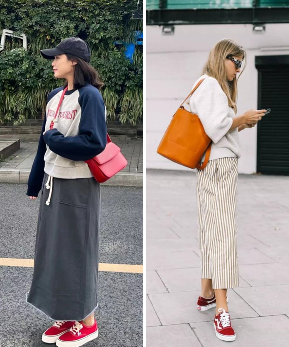 初春来一双“匡威鞋”，适合多种场合和风格，搭裙子裤子都好看