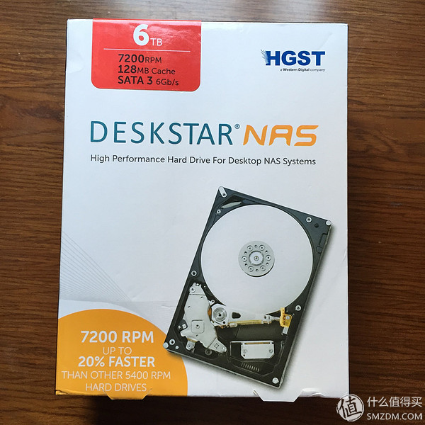 HGST 日立 6TB NAS硬盘 开箱