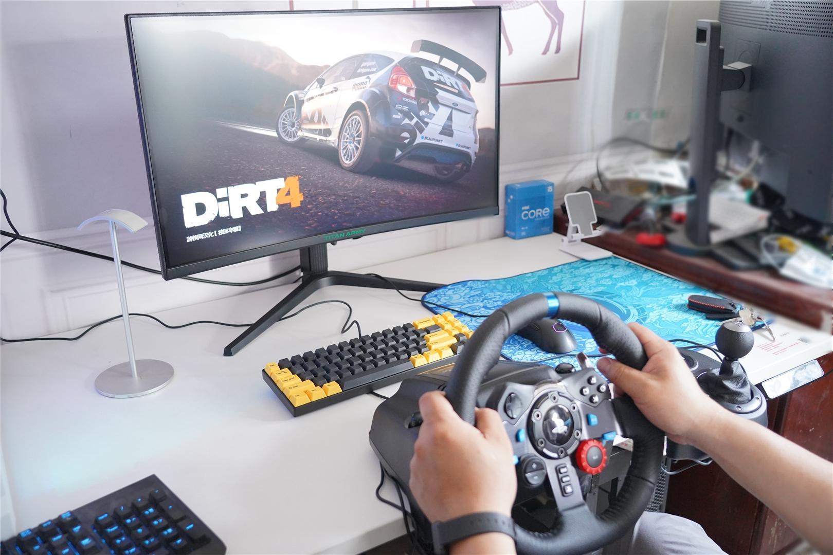 900°转向，体验真实驾驶感受，罗技G29游戏方向盘做到了