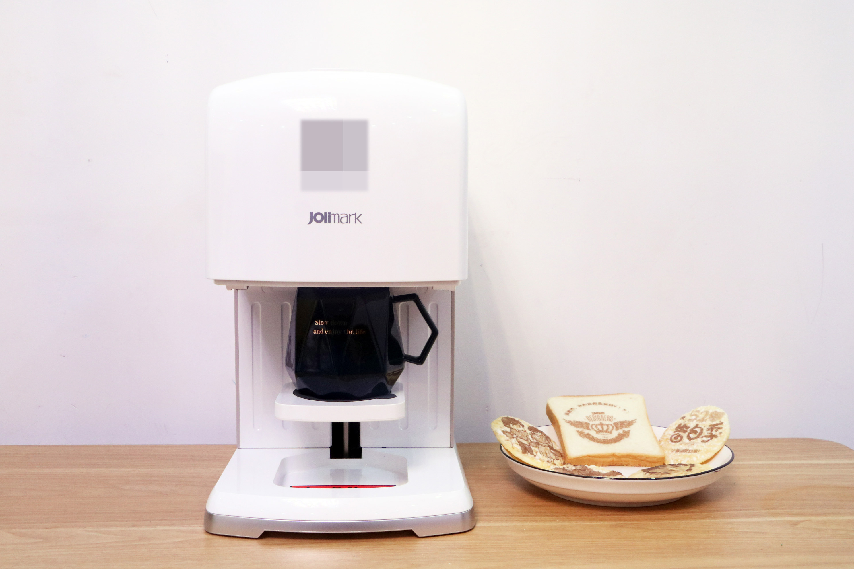 将爱印在美食上，映美拉花打印机让你大胆说出爱，传递真情与感动