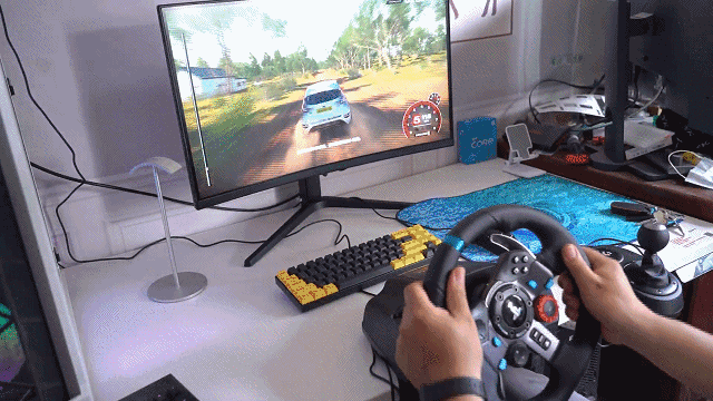 900°转向，体验真实驾驶感受，罗技G29游戏方向盘做到了