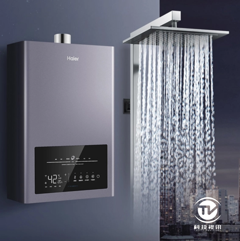即开即热 澎湃热水分秒必达 海尔双增压零冷水燃气热水器评测