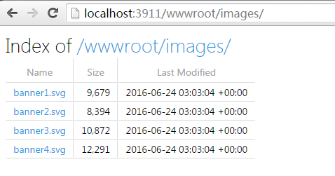 asp.net core 之静态文件目录的操作
