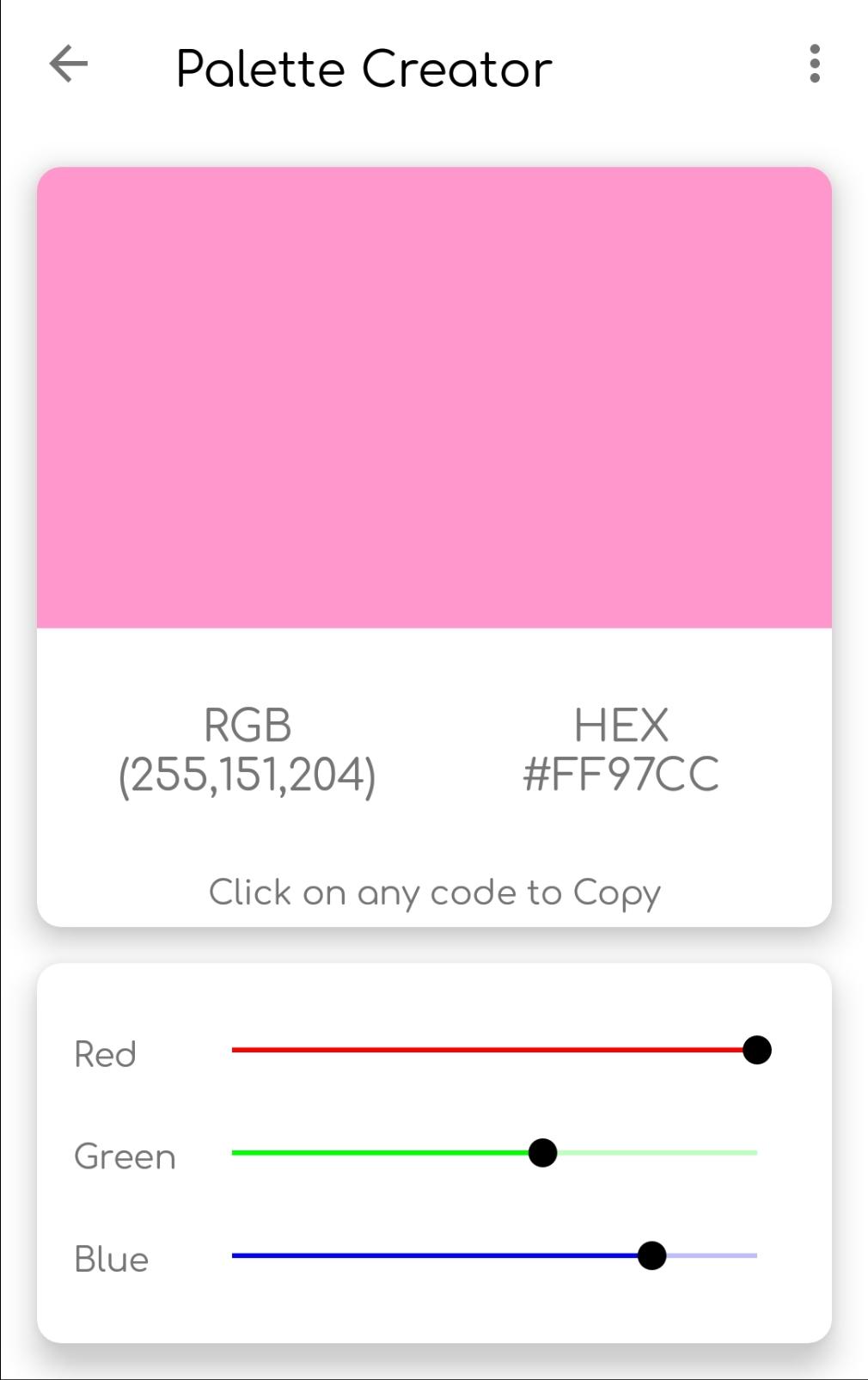 安卓上超级好看的取色器！