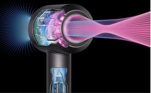 戴森第三代吹风机HD08来了！惊现“防飞翘风嘴”