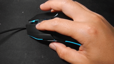 喜入达尔优牧马人EM915 KBS机械鼠标