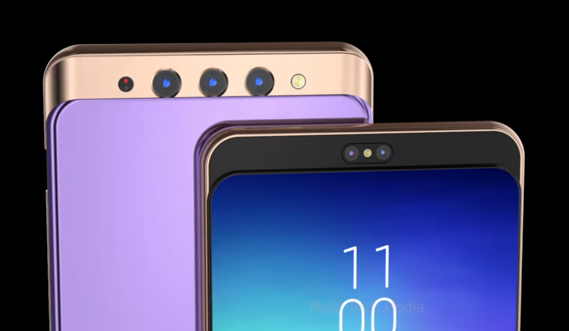 三星A100渲染图：7英寸升降2K直屏，搭载骁龙8售价3799元