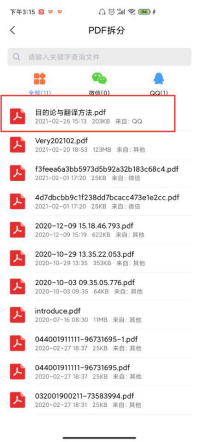 如何拆分PDF文件？在手机上也能完成