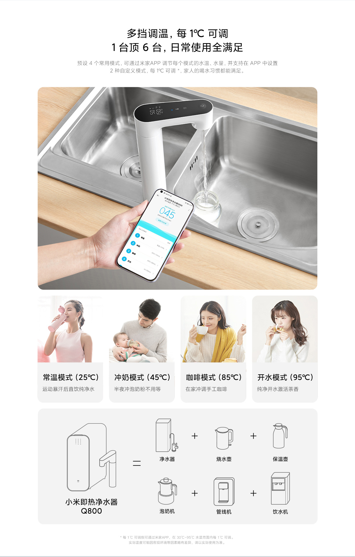 3799 元，小米推出即热净水器 Q800