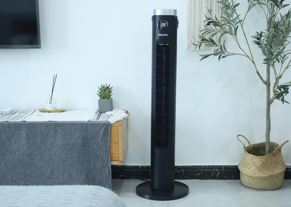 夏日清风静享舒爽，飞利浦智能塔扇体验