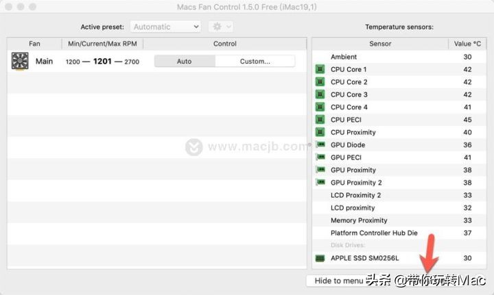 Mac系统CPU降温工具