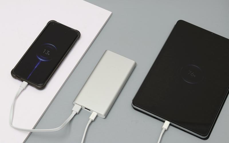 小米新品充电宝评测：三口同时输出，最大输出功率为22.5W