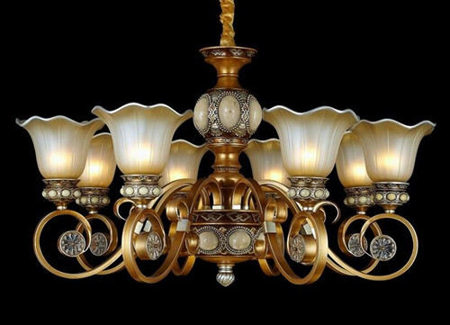 十大欧式吊灯品牌推荐 购买欧式吊灯注意事项