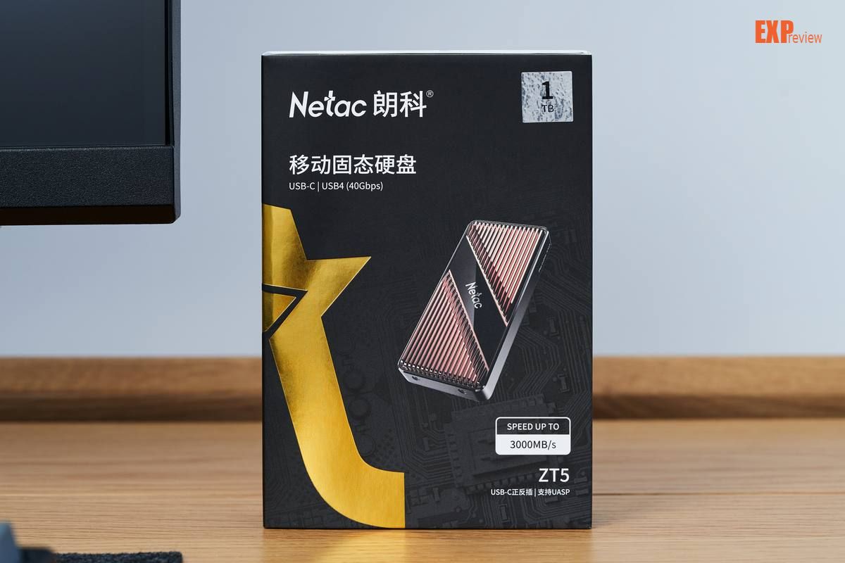 朗科ZT5 1TB移动固态硬盘评测：将内置高端SSD的性能体验随身携带