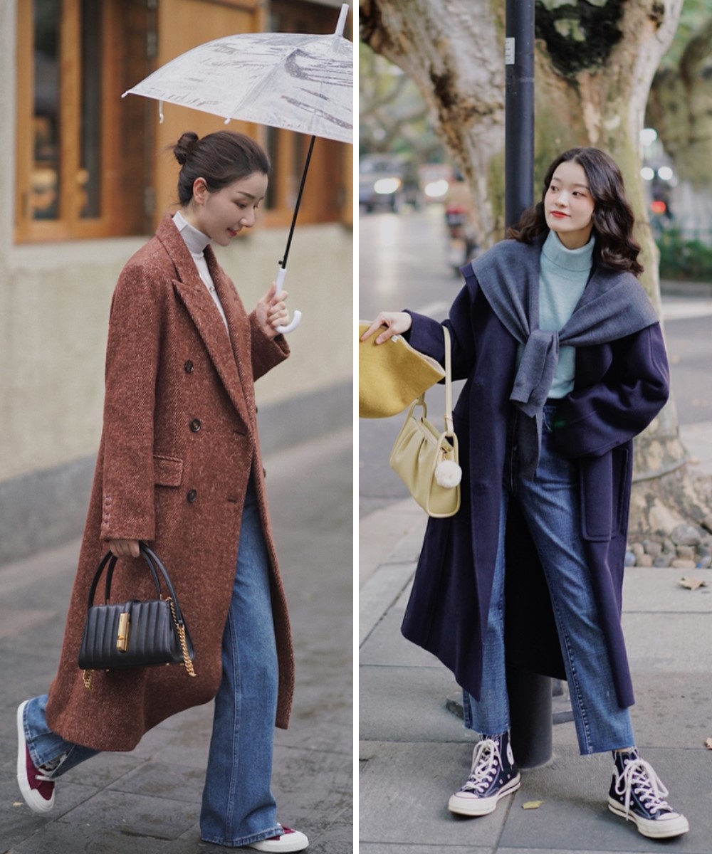 初春来一双“匡威鞋”，适合多种场合和风格，搭裙子裤子都好看