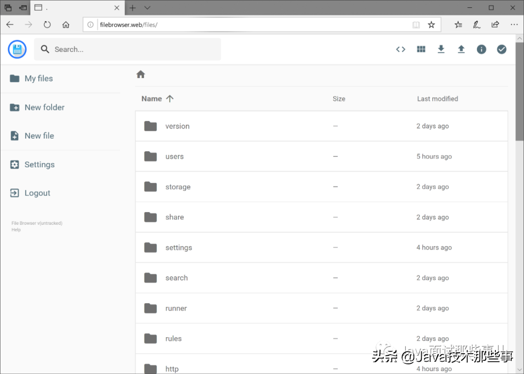 哈哈，手把手教你撸一个在线网盘（附源码）